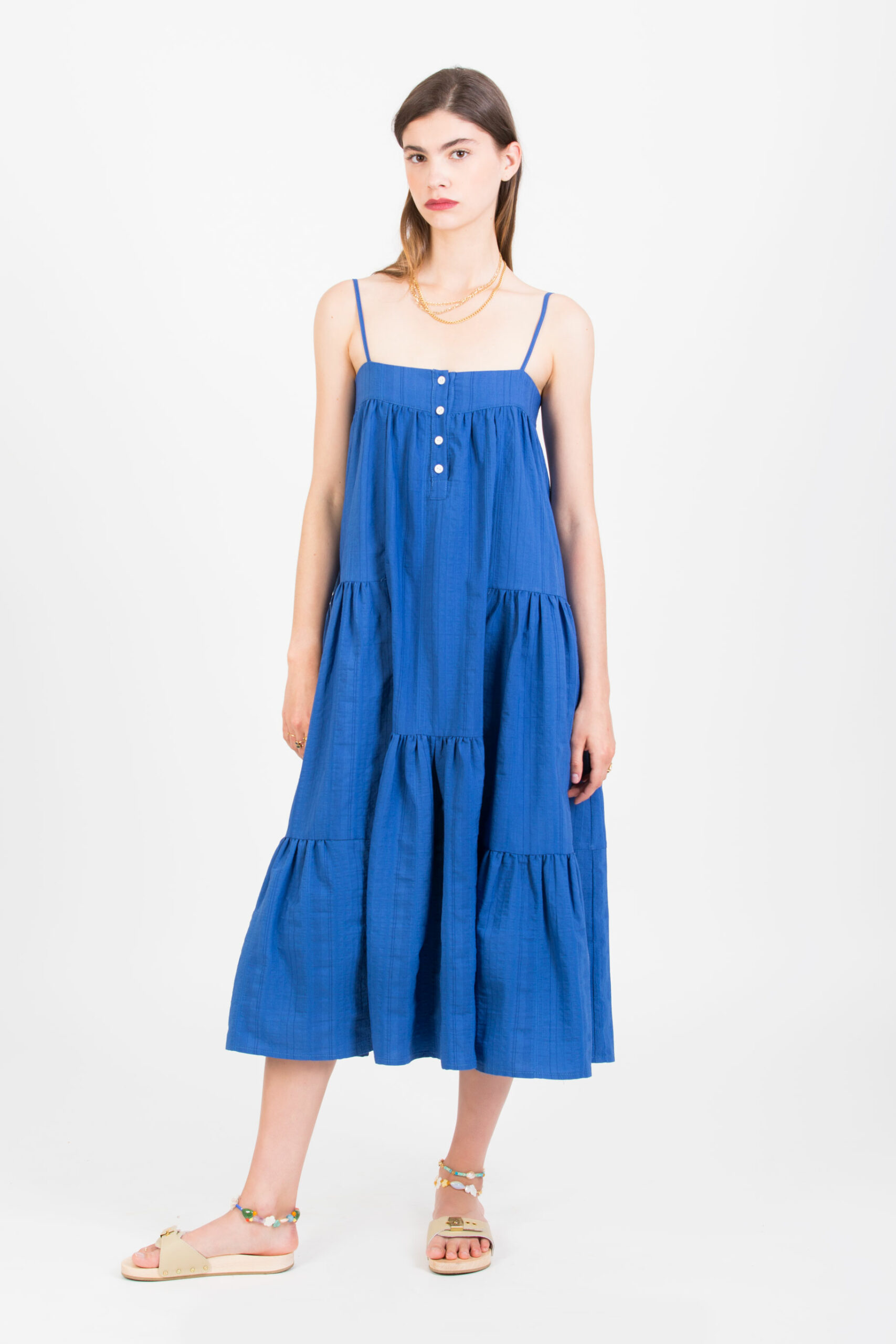 Polly Blue Dress - Shop - Uniforme