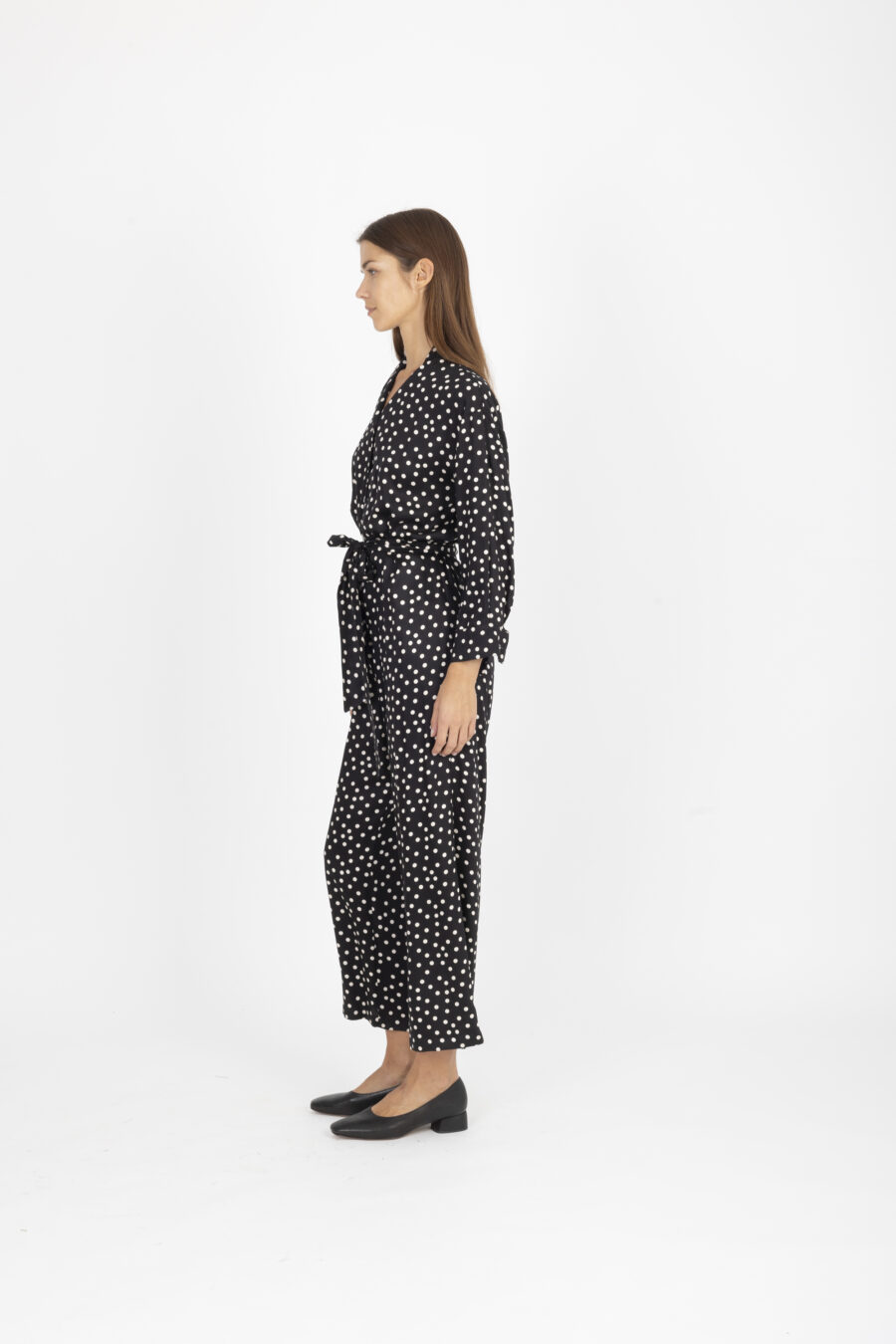 polkadot-jumpsuit-uniforme