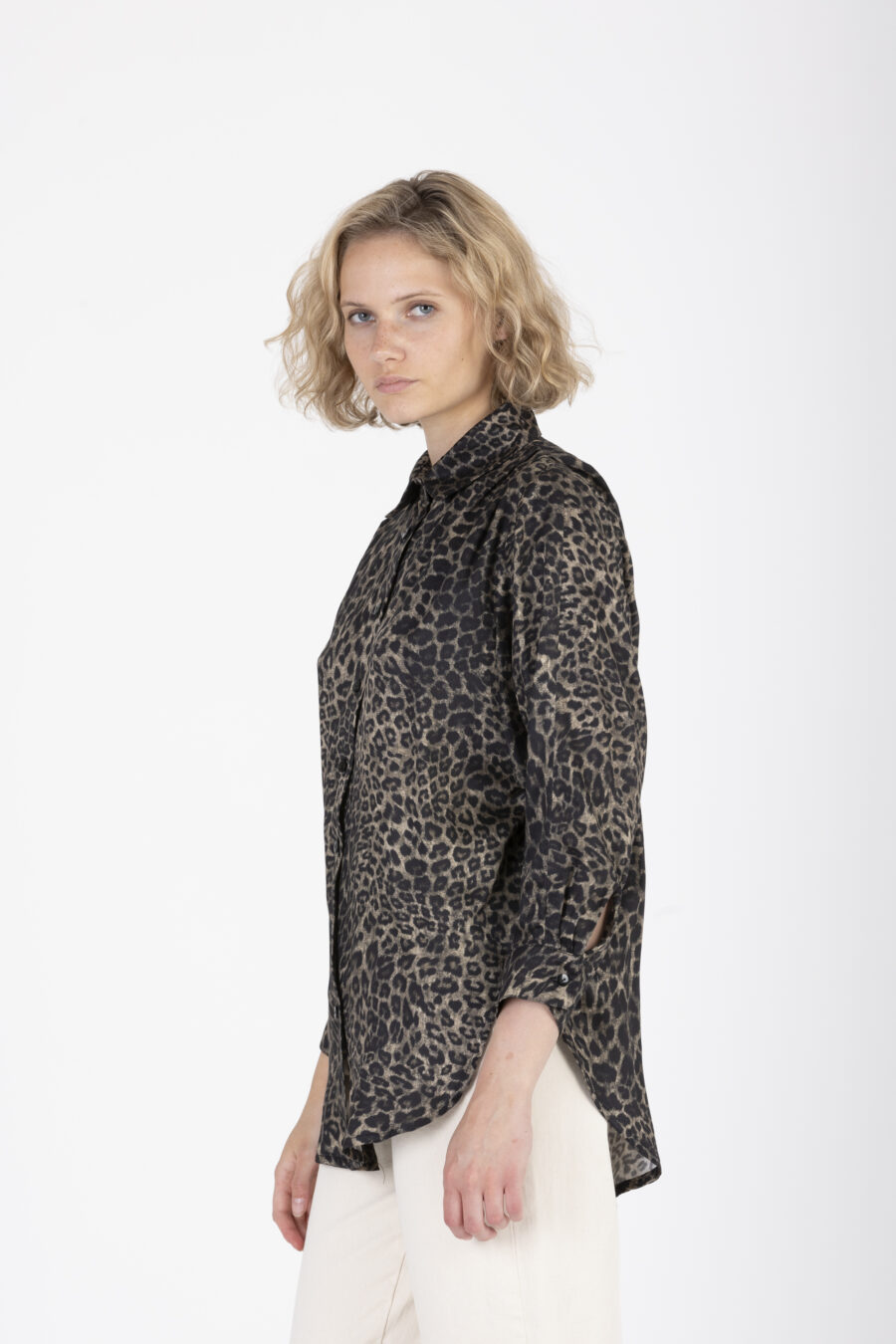 uniforme paky khaki shirt leopard